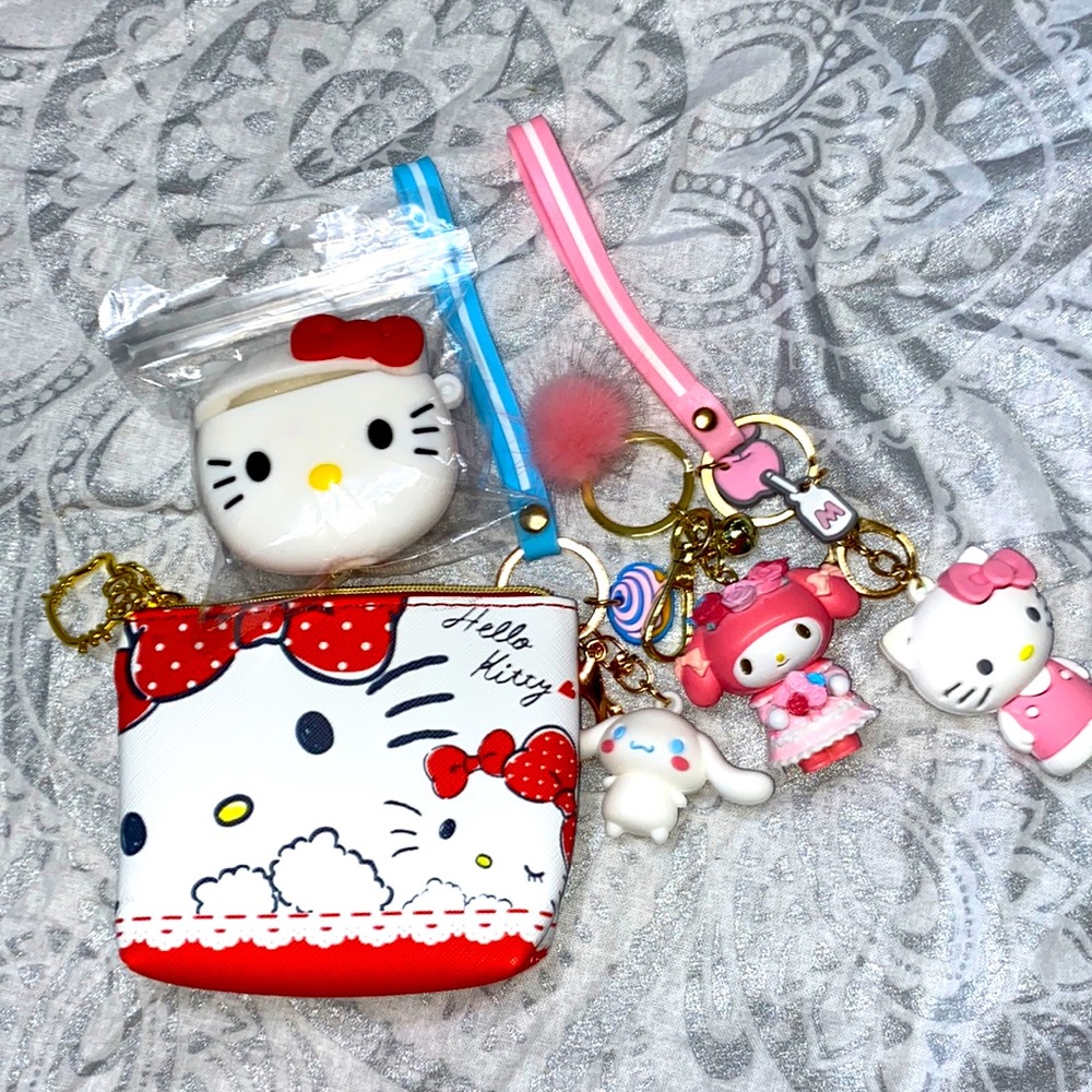 Cute Hello Kitty accessories, Sanrio bundle